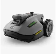 Mammotion YUKA mini 2 800 robotgräsklippare i grått med trippelkamera
