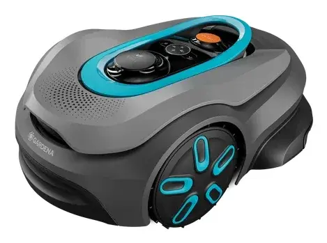 Gardena smart SILENO sense Robotgräsklippare Batteri Grå, Turkos robotgräsklippare